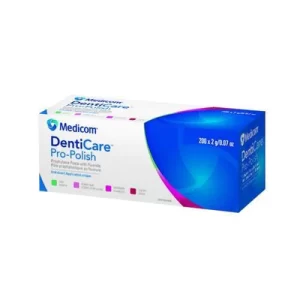 Denti-Care® Pro-Polish Prophy Paste with Fluoride – Unit Dose, 200/Pkg - Cherry,Medium Grit - EXP 01/2023