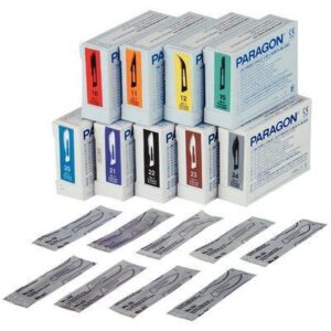 Paragon® Disposable Sterile Blades - Blade Only, 100/Pkg