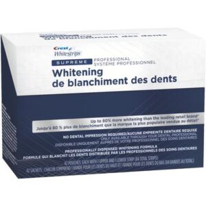 Crest® Whitestrips® SupremeCrest® Whitestrips® SupremeCrest® Whitestrips® Supreme