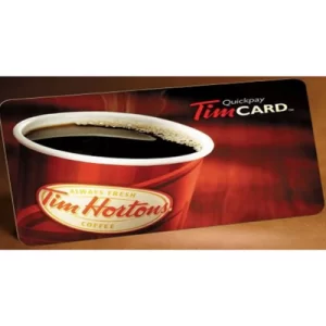 Tim Hortons Gift Card