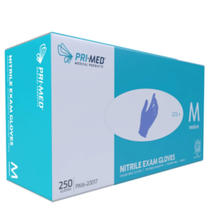 PRI MED Nitrile Gloves 250/Bx