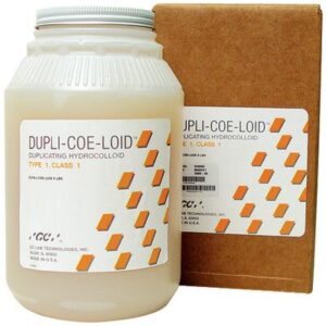 Dupli-COE-Loid™ Duplicating Hydrocolloid, 1 Gallon Jar