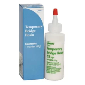 Temporary Bridge Resin Kit – Self-Curing, Powder, 42 g Bottle
