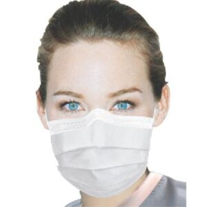 Ultra Sensitive FogFree Earloop Face Masks – ASTM Level 3, White, 40/Pkg