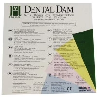 Hygenic® Dental Dam Convenience Pack – Adults, 6" x 6", 360/Pkg