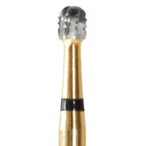 Black Cobra Tungsten Carbide Burs – FG, Round, 5/Pkg