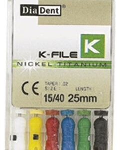 NiTi K-Files, 6/box