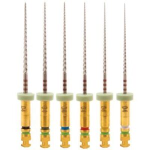 K3 Nickel-Titanium Endodontic Files – 30 mm Length, 6/Pkg