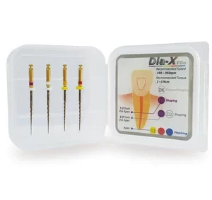 Dia-X Rotary Files 4 files/box (25 MM)