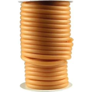 Rubber Tubing – Latex, 1/4" Bore x 1/16" Wall, Amber
