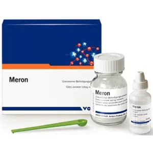 Meron Glass Ionomer Luting Cement – 35 g Powder, 15 ml Liquid