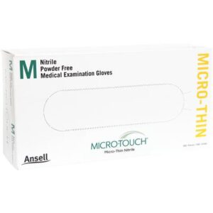 Micro-Touch® Micro-thin Nitrile Examination Gloves – Powder Free, 300/Pkg