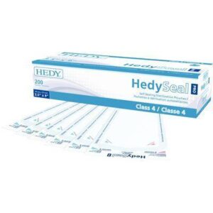 PRO Class 4 Self-Sealing Sterilization Pouches – White, Nonsterile, Powder free