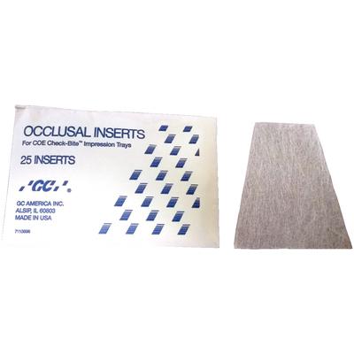 Occlusal Inserts, 25/Pkg