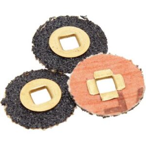 Paper Brass Center Abrasive Discs – Emery (Silicon Carbide), 50/Pkg