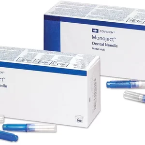 Monoject Dental Needles - 30G Extra Short x 1/2" - EXP 07/2022